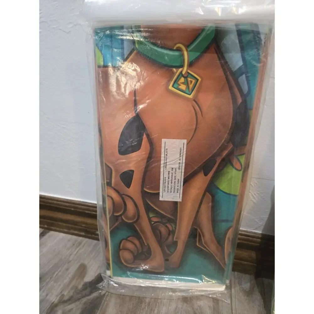 VTG 2006 Party Express Hallmark Scooby-Doo Plastic Table Covers 54x102 (3) NOS